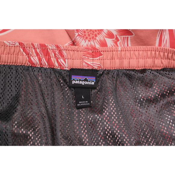 Patagonia 57021 Pink Floral Baggies Men's Swim Trunks 5" Shorts Large - Picture 5 of 6